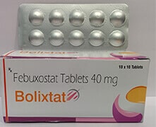 BOLIXTAT TAB. | Febuxostat 40mg